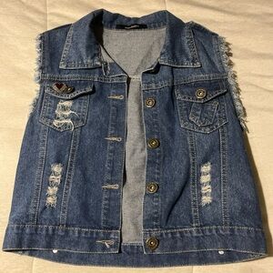 Medium Denim Vest
